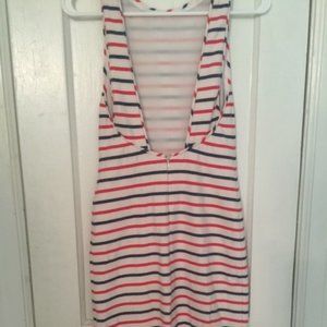 Zara Midi Red White and Blue